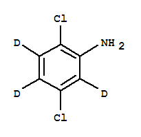2,5-二氯苯胺-D3結構式_783321-80-2結構式