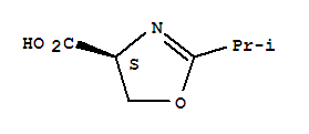 4-Oxazolecarboxylicacid,4,5-dihydro-2-(1-methylethyl)-,(4s)-(9ci)Structure,784132-37-2Structure 4-Oxazolecarboxylicacid,4,5-dihydro-2-(1-methylethyl)-,(4s)-(9ci) Structure,784132-37-2Structure