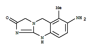 (9ci)-7-氨基-1,5-二氫-6-甲基-咪唑并[2,1-b]喹唑啉-2(3h)-酮結構式_784992-00-3結構式