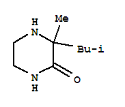 Piperazinone, 3-methyl-3-(2-methylpropyl)-(9ci)Structure,78551-70-9Structure Piperazinone, 3-methyl-3-(2-methylpropyl)-(9ci) Structure,78551-70-9Structure