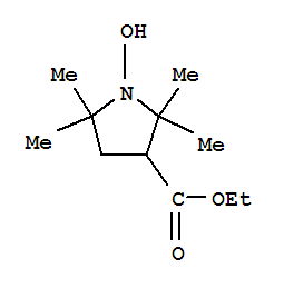(9ci)-1-羥基-2,2,5,5-四甲基-3-吡咯烷羧酸乙酯結(jié)構(gòu)式_785752-19-4結(jié)構(gòu)式