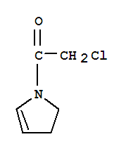 1H-pyrrole, 1-(chloroacetyl)-2,3-dihydro-(9ci) Structure,78964-97-3Structure