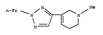 (9CI)-1,2,3,6-四氫-1-甲基-5-(2-丙基-2H-1,2,3-噻唑-4-基)-吡啶結構式_790182-60-4結構式