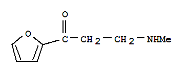 (9ci)-1-(2-呋喃)-3-(甲基氨基)-1-丙酮結(jié)構(gòu)式_791584-93-5結(jié)構(gòu)式