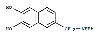 (9ci)-6-[(乙基氨基)甲基]-2,3-萘二醇結(jié)構(gòu)式_792136-88-0結(jié)構(gòu)式