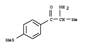  2-氨基-1-[4-(甲基硫代)苯基]-1-丙酮結(jié)構(gòu)式_792187-95-2結(jié)構(gòu)式