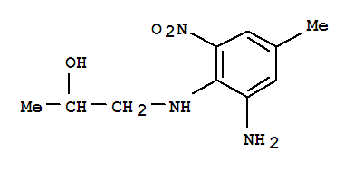 (9ci)-1-[(2-氨基-4-甲基-6-硝基苯基)氨基]-2-丙醇結(jié)構(gòu)式_792860-94-7結(jié)構(gòu)式