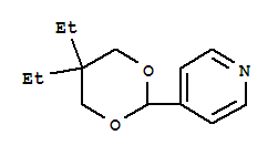 (9CI)-4-(5,5-二乙基-1,3-二噁烷-2-基)-吡啶結構式_792883-56-8結構式