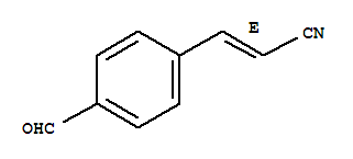 (2e)-(9ci)-3-(4-甲?；交?-2-丙烯腈結(jié)構(gòu)式_79382-88-0結(jié)構(gòu)式