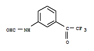 (9ci)-n-[3-(三氟乙酰基)苯基]-甲酰胺結(jié)構(gòu)式_79684-37-0結(jié)構(gòu)式