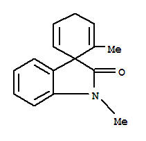 (9ci)-1,2-二甲基-螺[2,5-環(huán)己二烯-1,3-[3h]吲哚]-2(1h)-酮結(jié)構(gòu)式_797762-34-6結(jié)構(gòu)式