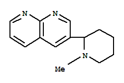 (9ci)-3-(1-甲基-2-哌啶基)-1,8-萘啶結(jié)構(gòu)式_797785-82-1結(jié)構(gòu)式