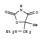 2,4-Oxazolidinedione,5-(diethylaminomethyl)-5-methyl-(5ci)Structure,798567-11-0Structure 2,4-Oxazolidinedione,5-(diethylaminomethyl)-5-methyl-(5ci) Structure,798567-11-0Structure