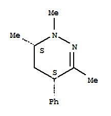 順式-(8ci)-1,4,5,6-四氫-1,3,6-三甲基-4-苯基吡嗪結構式_802010-63-5結構式