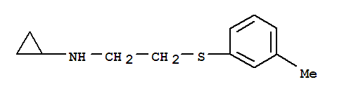 (8ci)-n-[2-(間甲苯硫代)乙基]-環(huán)丙胺結(jié)構(gòu)式_802554-64-9結(jié)構(gòu)式