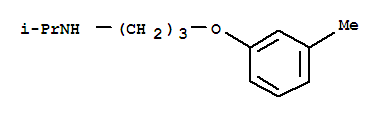 (8CI)-N-異丙基-3-(間甲苯氧基)-丙胺結(jié)構(gòu)式_802589-04-4結(jié)構(gòu)式