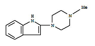 (8CI)-2-(4-甲基-1-哌嗪)-吲哚結(jié)構式_802618-91-3結(jié)構式