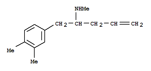 (8ci)-alpha-烯丙基-n,3,4-三甲基-苯乙胺結構式_802858-07-7結構式