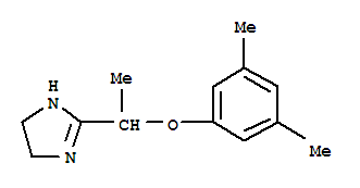 (8ci)-2-[1-(3,5-二甲苯基氧基)乙基]-2-咪唑啉結構式_802866-49-5結構式