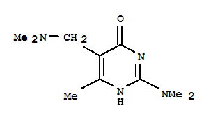 (8ci)-2-(二甲基氨基)-5-[(二甲基氨基)甲基]-6-甲基-4-羥基嘧啶結構式_802886-56-2結構式