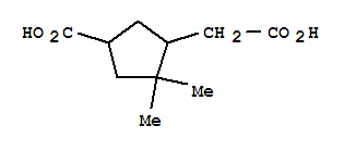 (5ci)-4-羧基-2,2-二甲基-環(huán)戊烷乙酸結(jié)構(gòu)式_802917-76-6結(jié)構(gòu)式