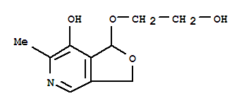 (9ci)-1,3-二氫-1-(2-羥基乙氧基)-6-甲基-呋喃并[3,4-c]吡啶-7-醇結(jié)構式_805945-95-3結(jié)構式