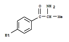  2-氨基-1-(4-乙基苯基)-1-丙酮結(jié)構(gòu)式_805951-15-9結(jié)構(gòu)式