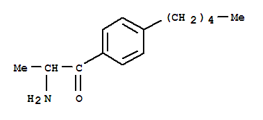  2-氨基-1-(4-戊基苯基)-1-丙酮結(jié)構(gòu)式_806601-63-8結(jié)構(gòu)式