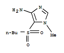 1H-imidazol-4-amine,5-(butylsulfonyl)-1-methyl-(9ci)Structure,806639-63-4Structure 1H-imidazol-4-amine,5-(butylsulfonyl)-1-methyl-(9ci) Structure,806639-63-4Structure