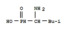 p-(1-氨基-3-甲基丁基)-次膦酸結(jié)構(gòu)式_80744-65-6結(jié)構(gòu)式