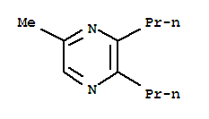 (9CI)-5-甲基-2,3-二丙基-吡嗪結(jié)構(gòu)式_80832-41-3結(jié)構(gòu)式