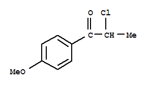 (9ci)-2-氯-1-(4-甲氧基苯基)-1-丙酮結(jié)構(gòu)式_81112-07-4結(jié)構(gòu)式