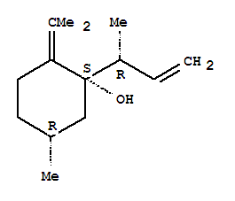 (1s,5r)-rel-(9ci)-5-甲基-2-(1-甲基亞乙基)-1-[(1r)-1-甲基-2-丙烯基]-環(huán)己醇結構式_812699-65-3結構式