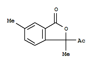 3-乙酰基-3,6-二甲基苯酞結(jié)構(gòu)式_816429-83-1結(jié)構(gòu)式