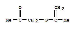 (9ci)-1-[(1-甲基乙烯)硫代]-2-丙酮結(jié)構(gòu)式_81715-52-8結(jié)構(gòu)式
