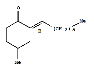 (2e)-(9ci)-2-庚基-4-甲基-環(huán)己酮結(jié)構(gòu)式_823785-52-0結(jié)構(gòu)式