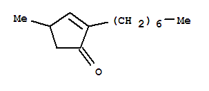 (9ci)-2-庚基-4-甲基-2-環(huán)戊烯-1-酮結(jié)構(gòu)式_823785-55-3結(jié)構(gòu)式