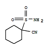 (9ci)-1-氰基-環(huán)己烷磺酰胺結(jié)構(gòu)式_82691-75-6結(jié)構(gòu)式
