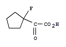 (9ci)-1-氟--alpha--氧代-環(huán)戊烷乙酸結(jié)構(gòu)式_83611-30-7結(jié)構(gòu)式