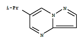 (9CI)-6-(1-甲基乙基)-嘧啶結(jié)構(gòu)式_83724-76-9結(jié)構(gòu)式