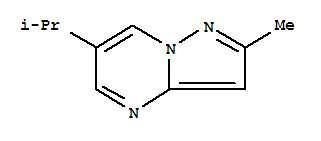 (9CI)-2-甲基-6-(1-甲基乙基)-嘧啶結(jié)構(gòu)式_83724-82-7結(jié)構(gòu)式
