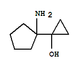 (9ci)-1-(1-氨基環(huán)戊基)-環(huán)丙醇結(jié)構(gòu)式_84565-30-0結(jié)構(gòu)式