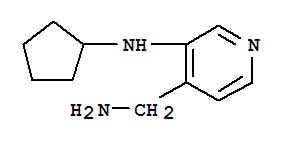 (9ci)-3-(環(huán)戊基氨基)-4-吡啶甲胺結構式_847666-34-6結構式