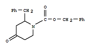 1-Cbz-2-芐基-4-哌啶酮結構式_849928-35-4結構式