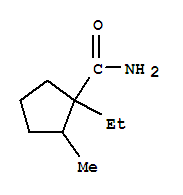 1-乙基-2-甲基環(huán)戊烷羧酰胺結構式_854417-58-6結構式
