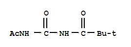 (4ci)-1-乙?；?3-三甲基乙酰脲結(jié)構(gòu)式_854643-13-3結(jié)構(gòu)式
