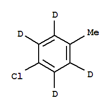 4-氯甲苯-D4結(jié)構(gòu)式_85577-24-8結(jié)構(gòu)式