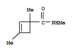 (9ci)-n,1,3-三甲基-2-環(huán)丁烯-1-羧酰胺結構式_85673-29-6結構式