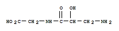 (3ci)-n-(-bta--氨基--alpha--羥基丙酰基)-甘氨酸結(jié)構(gòu)式_857794-05-9結(jié)構(gòu)式