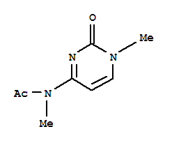 (5ci)-n-乙?；?n,1-二甲基-胞核嘧啶結(jié)構(gòu)式_859739-98-3結(jié)構(gòu)式